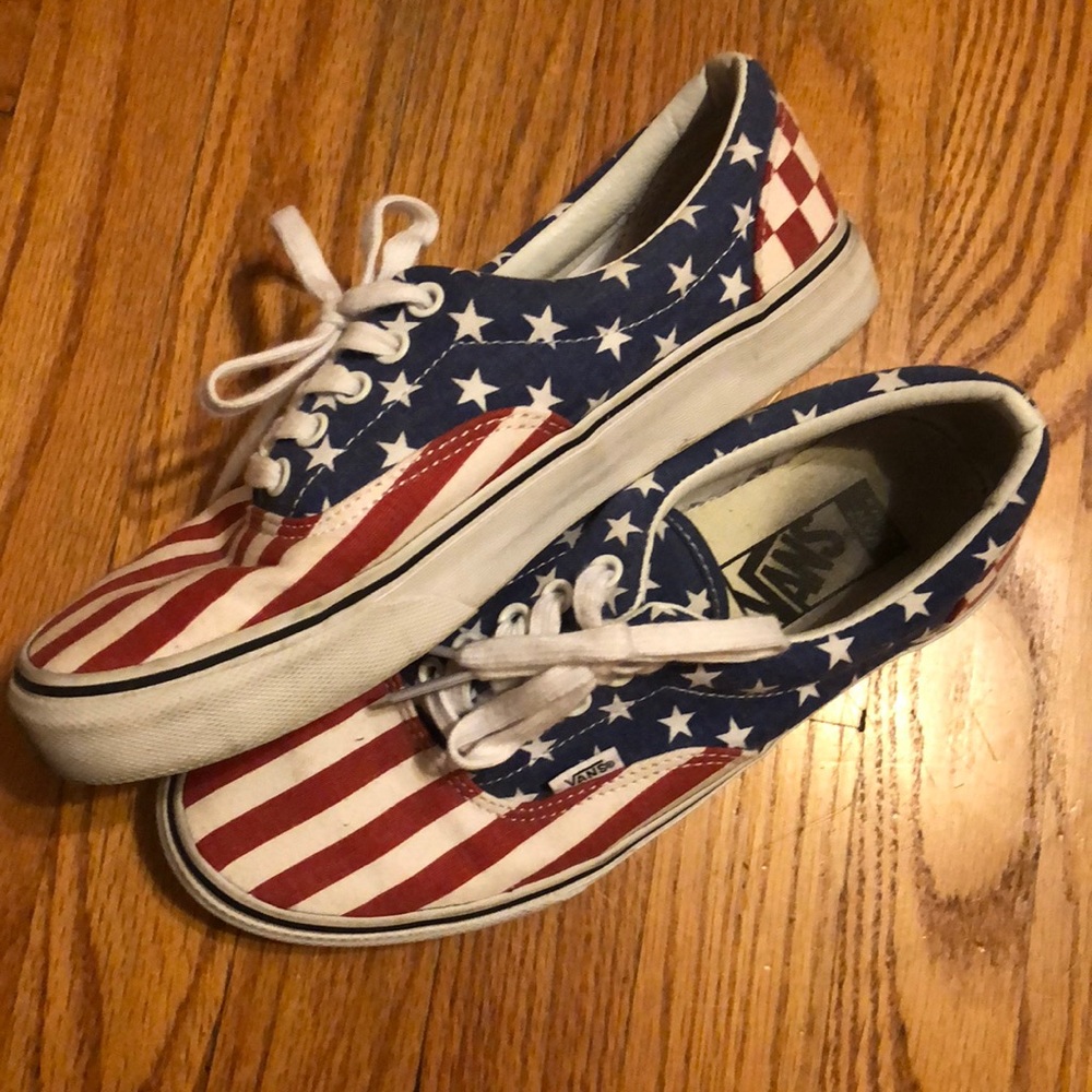 Limited Edition American Flag Vans